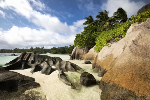 pobřeží La Digue