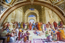 Aténská škola, Raffael, Vatikán